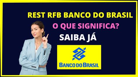 o que é rest rfb banco do brasil